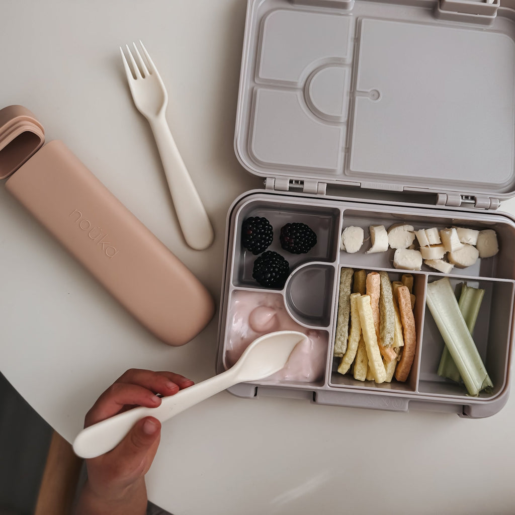 noüka Reusable Utensil Set & Carry Case - Soft Blush (Sold in Case of 2, Qty of 1=2 products) - MAIGHAN DISTRIBUTION CANADA