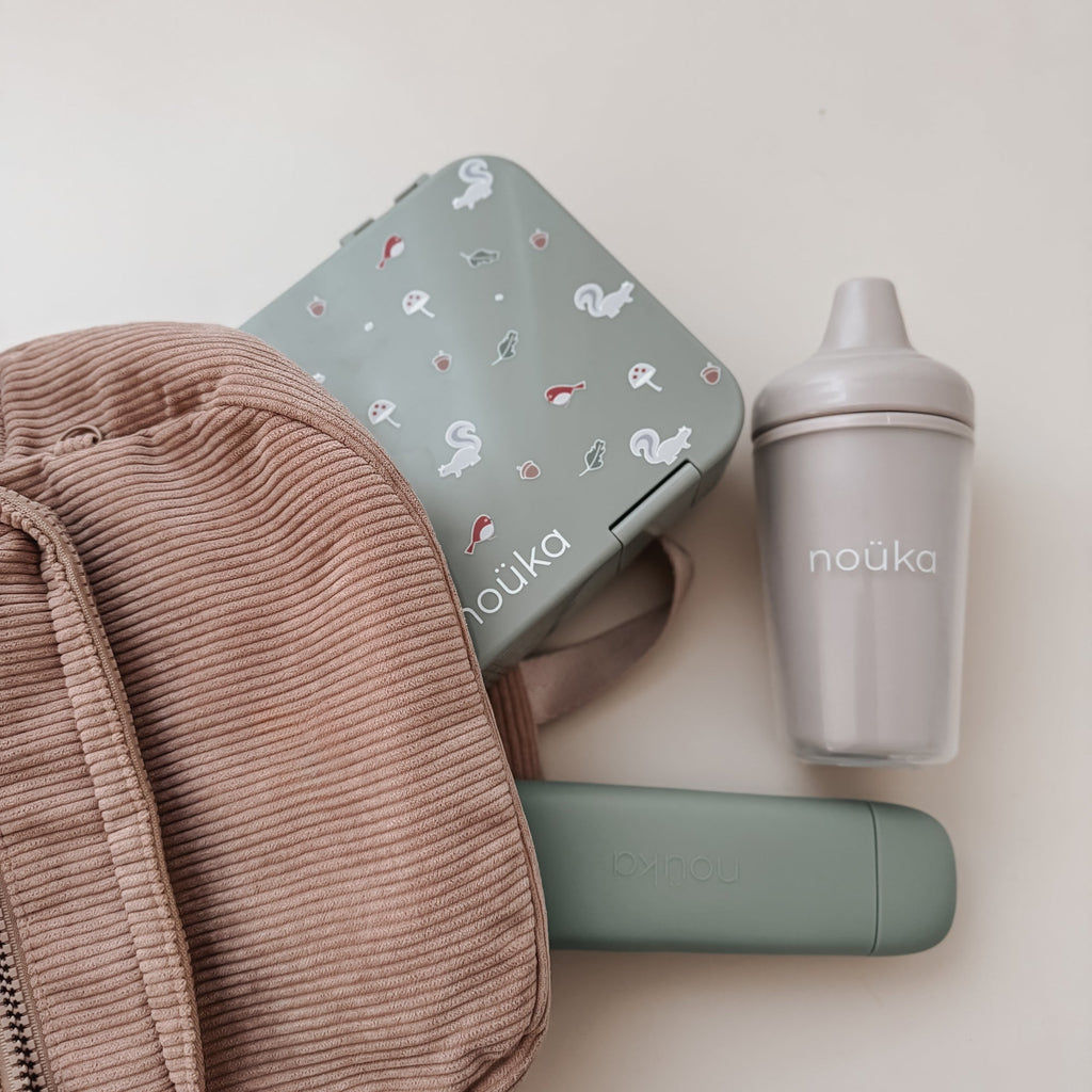noüka Reusable Utensil Set & Carry Case - Soft Blush (Sold in Case of 2, Qty of 1=2 products) - MAIGHAN DISTRIBUTION CANADA